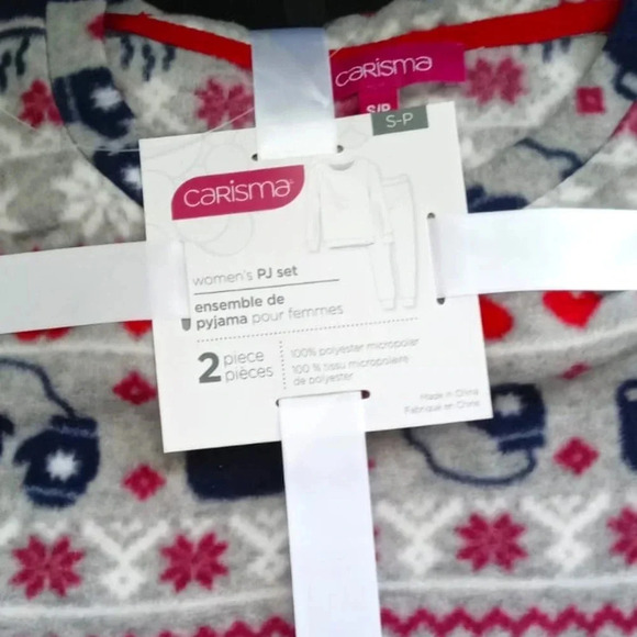 NWT Carisma  Pajamas set of 2 pieces - Picture 2 of 2